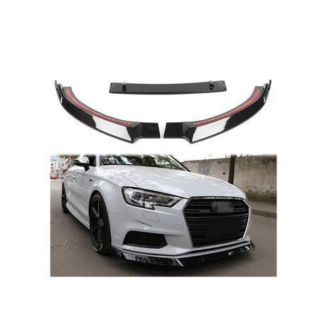 A3 8V2 17-20 non sport 3pcs front lip