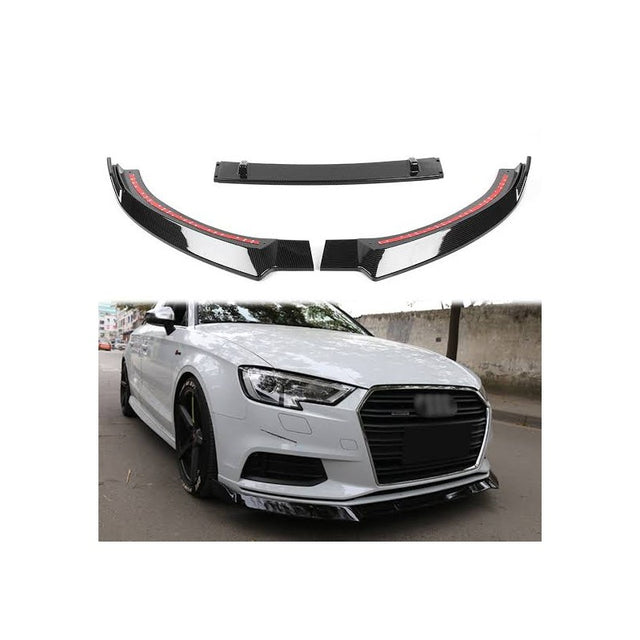 A3 8V2 17-20 non sport 3pcs front lip