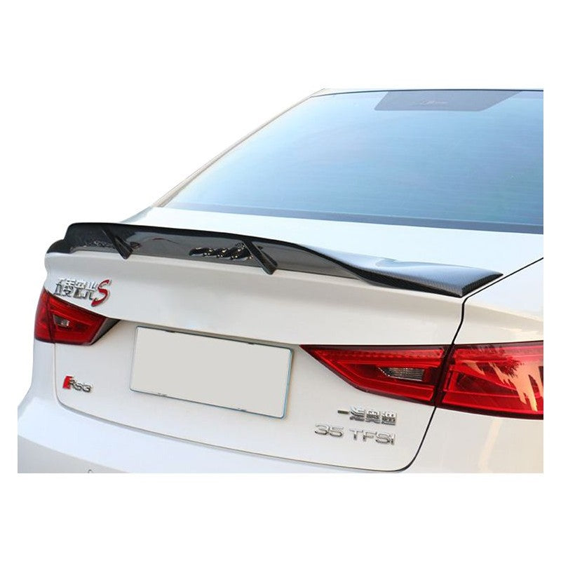 A3 8V 13-20 R-style carbon fiber boot spoiler