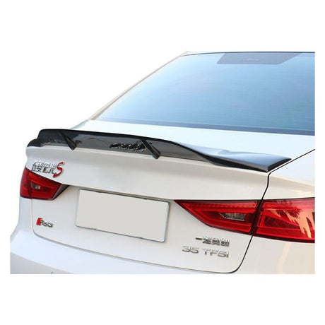 A3 8V 13-20 R-style carbon fiber boot spoiler