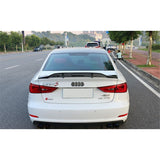 A3 8V 13-20 R-style carbon fiber boot spoiler