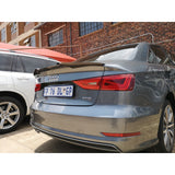 A3 8V 13-20 M4 style carbon fiber boot spoiler