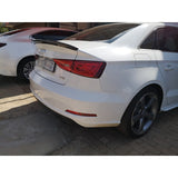 A3 8V 13-20 V style carbon fiber boot spoiler
