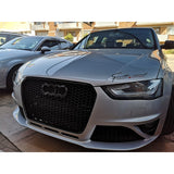 A4 B8.5 12-15 RS style front bumper w/foglamp