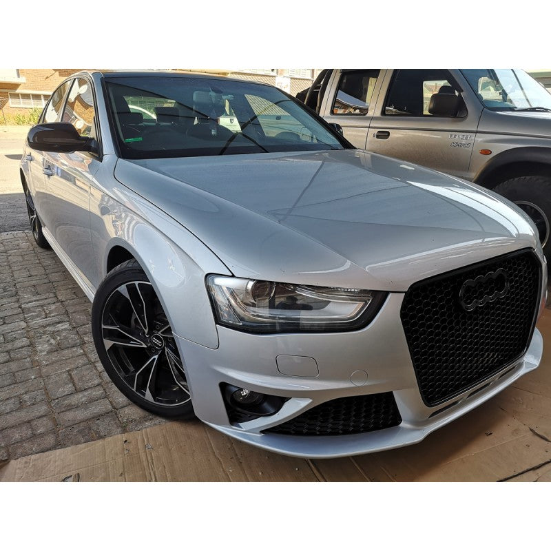 A4 B8.5 12-15 RS style front bumper w/foglamp