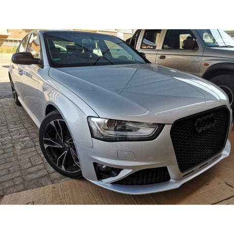 A4 B8.5 12-15 RS style front bumper w/foglamp