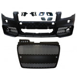 A4 B7 05-07 RS style front bumper w/grille