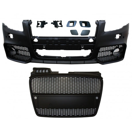 A4 B7 05-07 RS style front bumper w/grille