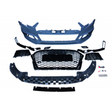 A4 B8 08-11 RS style front bumper w/grille