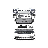 A4 B9 16-19 RS front bumper w/badgeless grille