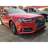 A4 B9 16-19 S-line 3pcs front lip