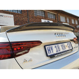 A4 B9 16-22 C style carbon fiber boot spoiler
