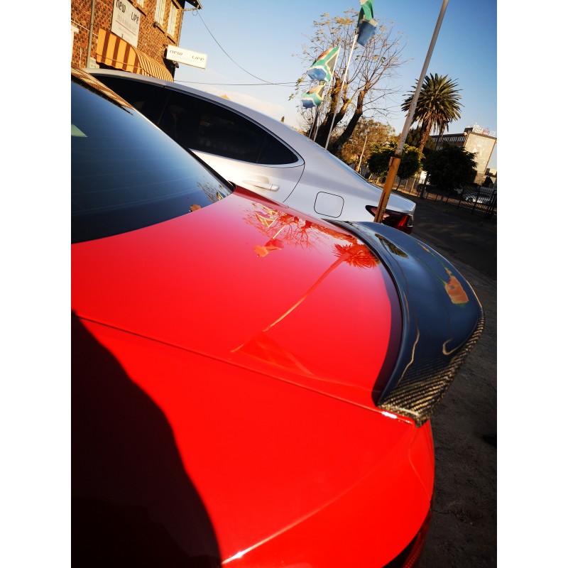 A4 B9 16-22 C style carbon fiber boot spoiler