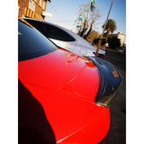 A4 B9 16-22 C style carbon fiber boot spoiler