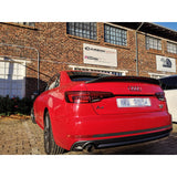 A4 B9 16-22 C style carbon fiber boot spoiler