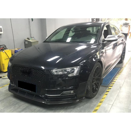 A5 B8.5 12-15 carbon fiber front lip