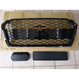 A5 B9 16-19 RS style badgeless grille