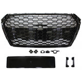 A5 B9 16-19 RS style badgeless grille