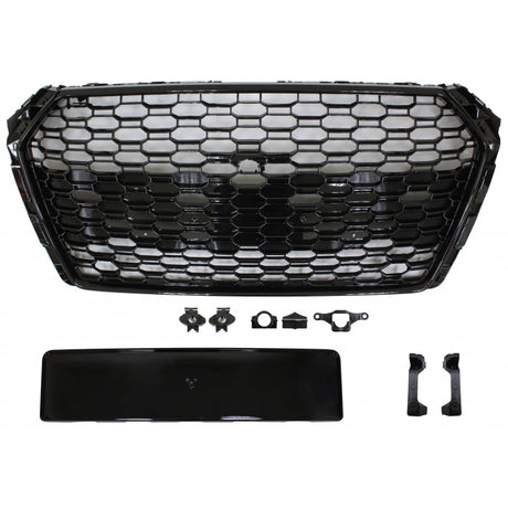 A5 B9 16-19 RS style badgeless grille