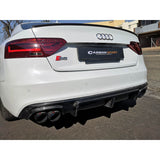 A5 B8.5 12-15 S5 S-line rear bumper diffuser