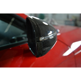 R8 06-15 carbon fiber mirror cover