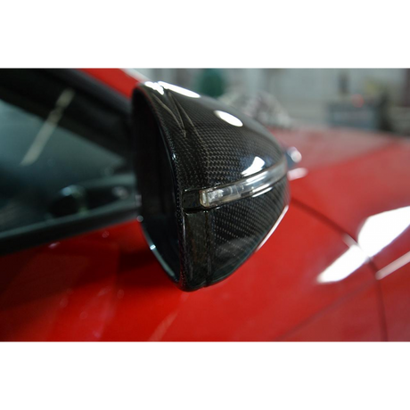 R8 06-15 carbon fiber mirror cover