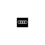 Audi (3) welcome door light (upgrade glass lens)