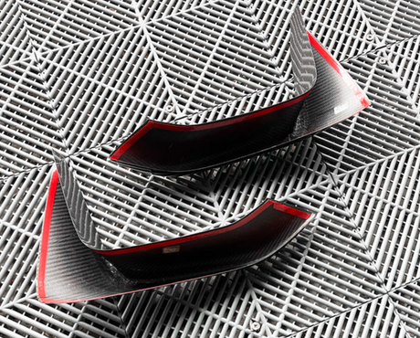 BMW F80 F82 F83 Carbon Fiber Dry OEM Down Flaps
