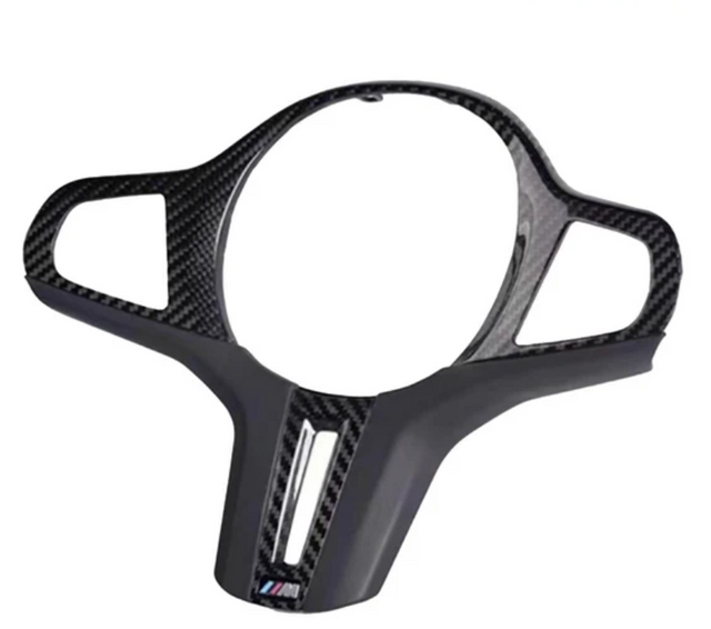 BMW G80/G81/G82/G83/G87 G20 G30 Carbon Fiber Steering Wheel Trim