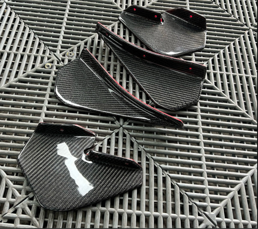 BMW F80 F82 F83 Carbon Fiber GT4 Canards