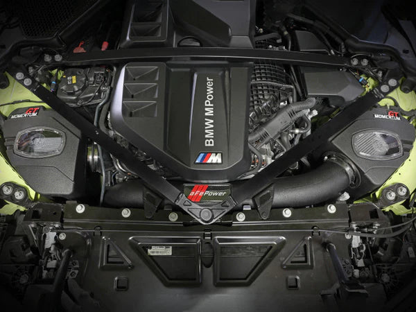 AFe 21-22 BMW M3/M4 (G80/82/83) L6-3.0L (Tt) Momentum GT Cold Air Intake System W/ Pro DRY S Filter