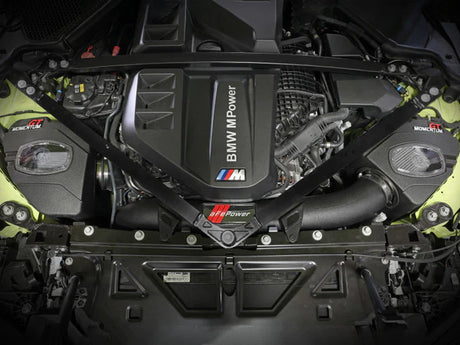 AFe 21-22 BMW M3/M4 (G80/82/83) L6-3.0L (Tt) Momentum GT Cold Air Intake System W/ Pro DRY S Filter