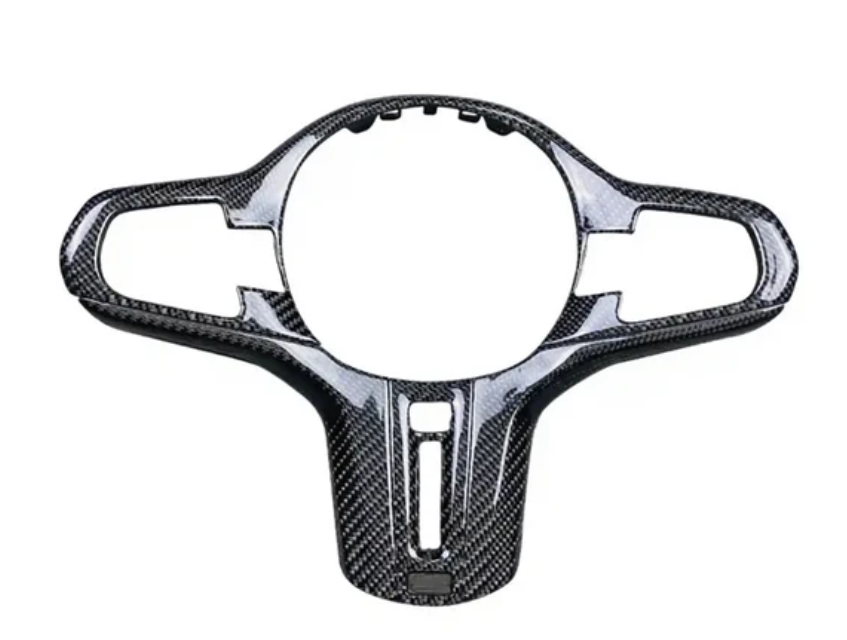 BMW G80/G81/G82/G83/G87 G20 G30 Carbon Fiber Steering Wheel Trim