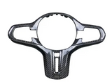 BMW G80/G81/G82/G83/G87 G20 G30 Carbon Fiber Steering Wheel Trim