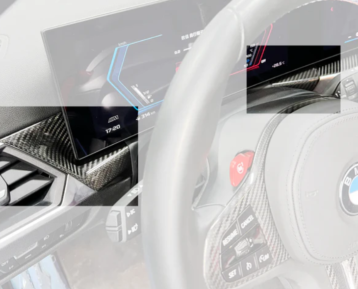 BMW LCI G80/G81/G82/G83 M2 G87 Carbon Fiber Dashboard Trim