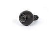 BFI GS2 DSGAuto Heavy Weight Shift Knob Smooth Black Nappa Leather Black Anodized VWAudi Fitment