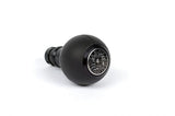 BFI GS2 DSGAuto Heavy Weight Shift Knob Smooth Black Nappa Leather Black Anodized VWAudi Fitment