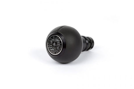 BFI GS2 Heavy Weight Shift Knob Black Nappa Leather Black Anodized VWAudi Fitment