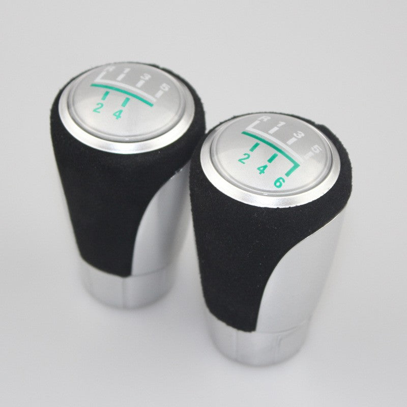 BMW 6 Speed gearknob (aluminium / suede)