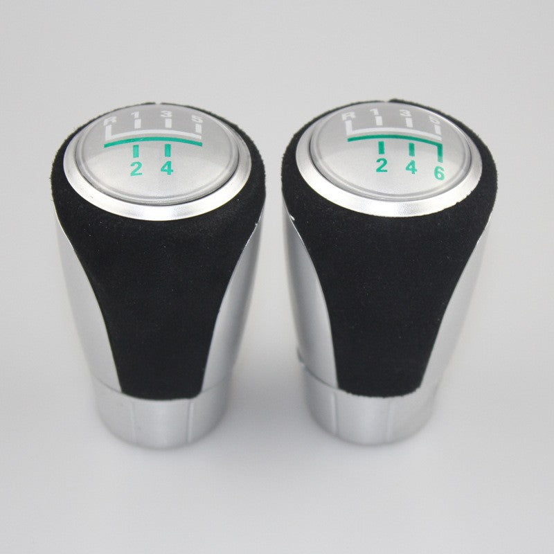 BMW 6 Speed gearknob (aluminium / suede)
