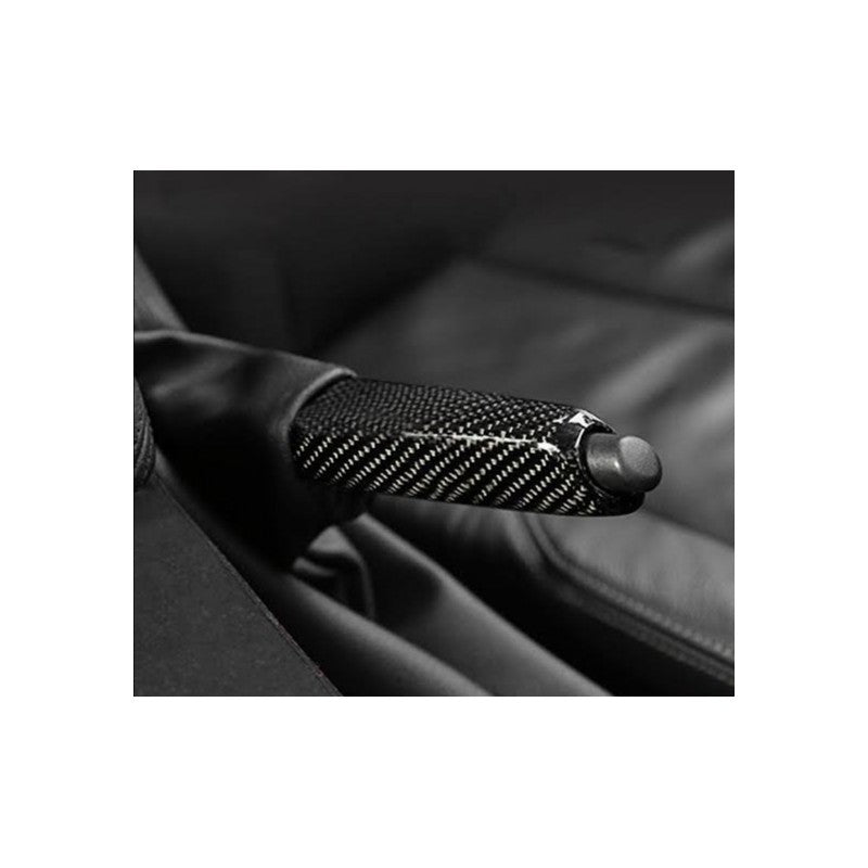 BMW carbon fiber handbrake