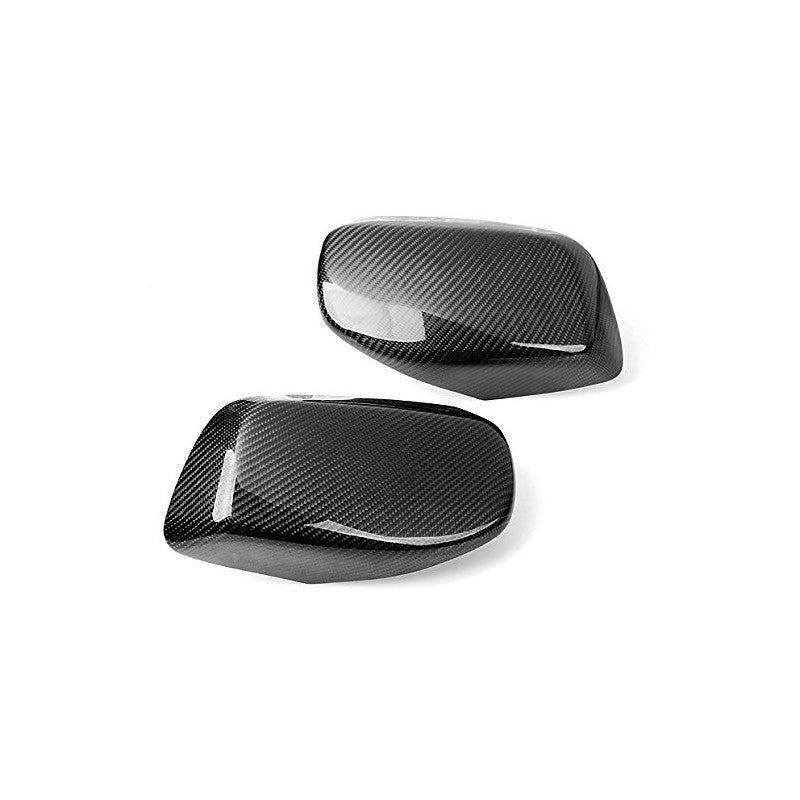 E60 carbon fiber mirror cover (Stick on type)