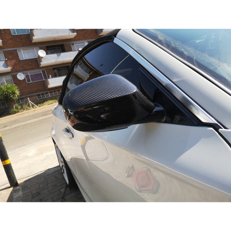 E82 E87 LCI 08-11 carbon fiber mirror cover (stick on type)