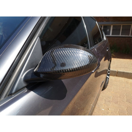 E90 05-08 carbon fiber mirror cover (stick on type)