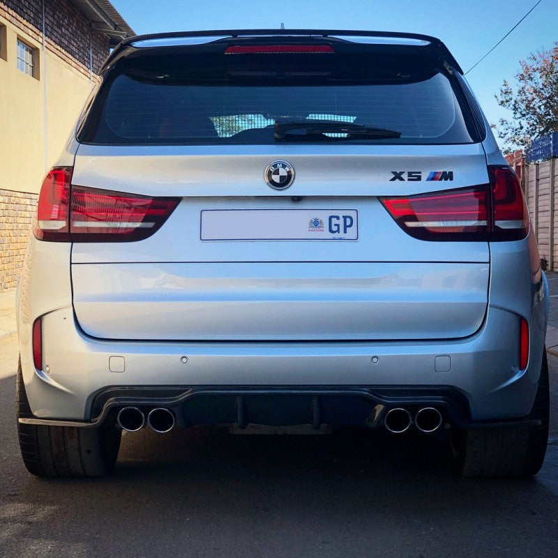 F85 F86 X5M X6M 3D style carbon fiber diffuser