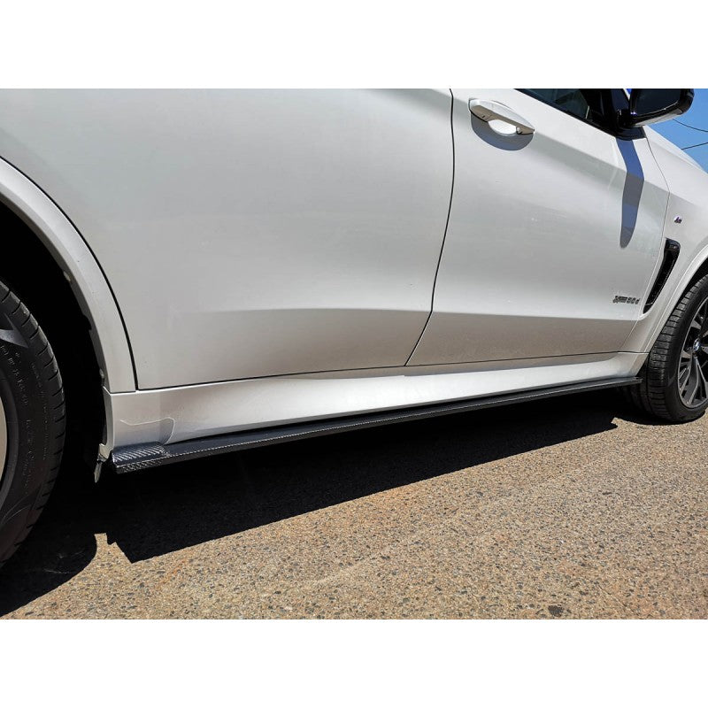 F85 F86 X5M X6M 3D style carbon fiber side skirts