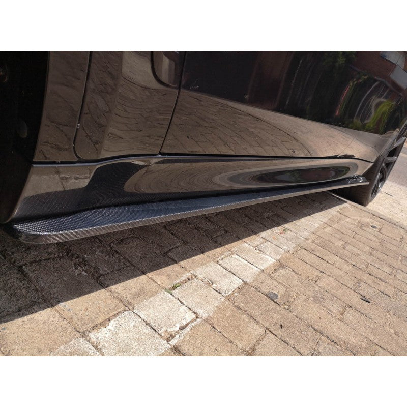 F85 F86 X5M X6M 3D style carbon fiber side skirts