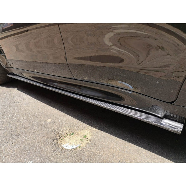 F85 F86 X5M X6M 3D style carbon fiber side skirts