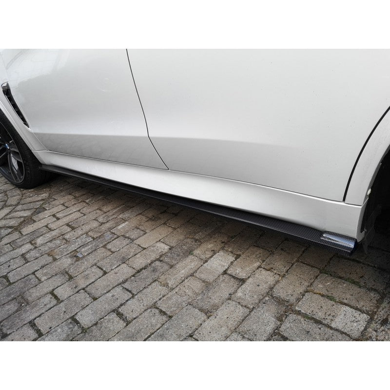 F85 F86 X5M X6M 3D style carbon fiber side skirts