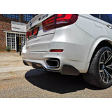 F15 X5 carbon fiber rear diffuser